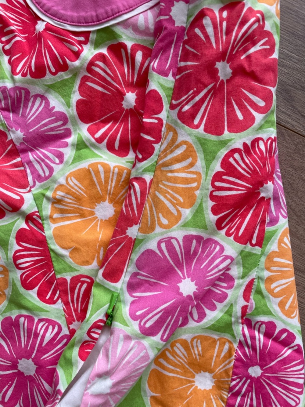 Lilly Pulitzer Pink Trim Floral Tunic - Picture 3 of 5